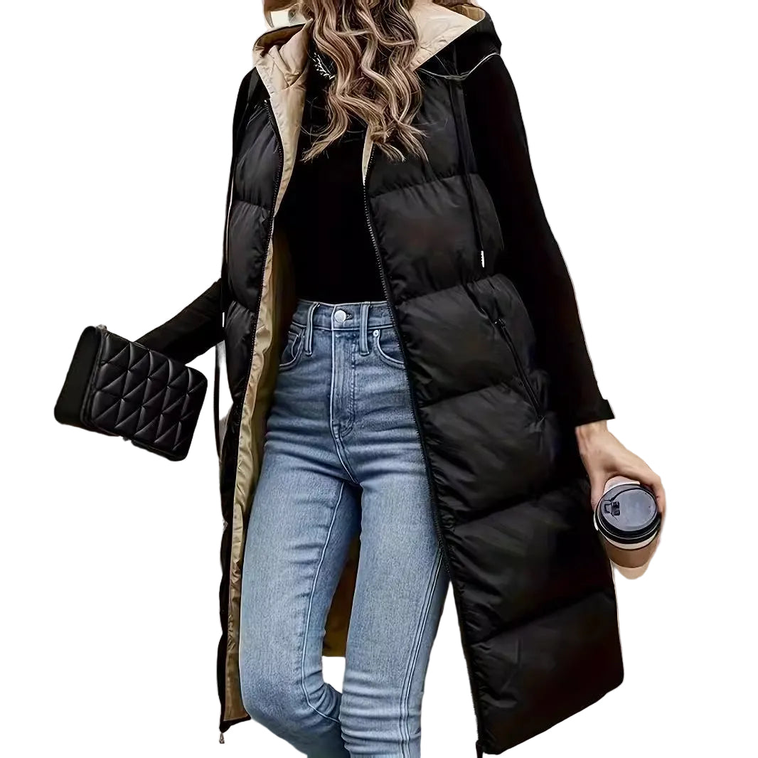 French Zip Hoodie Vest – Effortless Fit