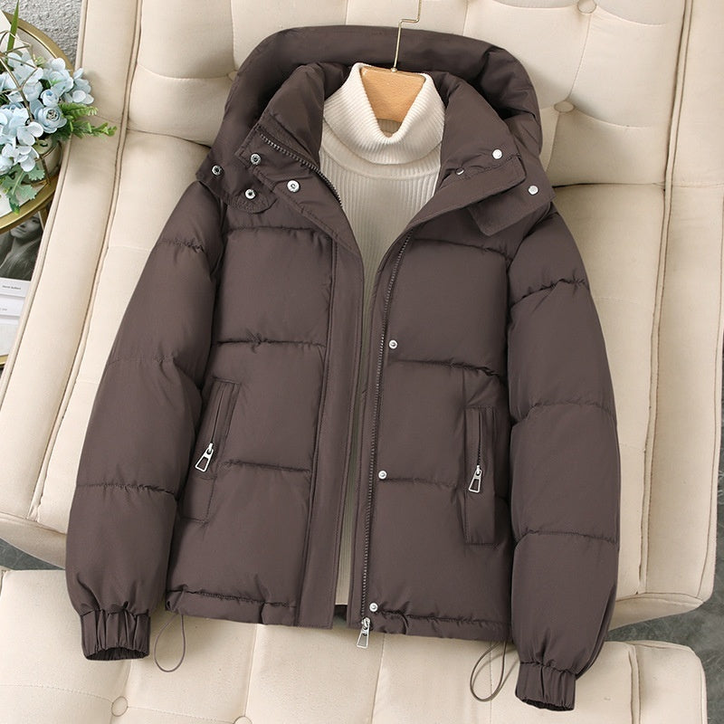 Women’s Thick Hooded Padded Winter Coat - Petite Sizes