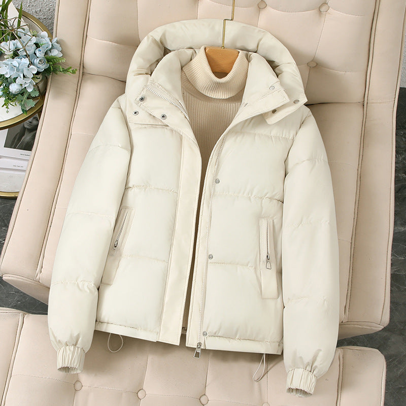 Women’s Thick Hooded Padded Winter Coat - Petite Sizes