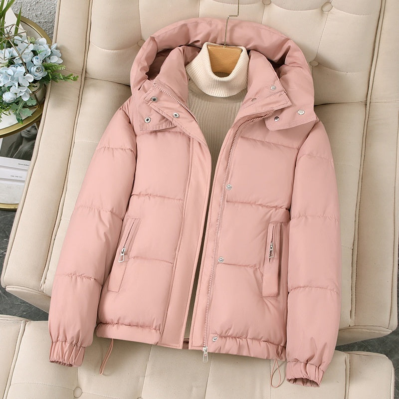 Women’s Thick Hooded Padded Winter Coat - Petite Sizes
