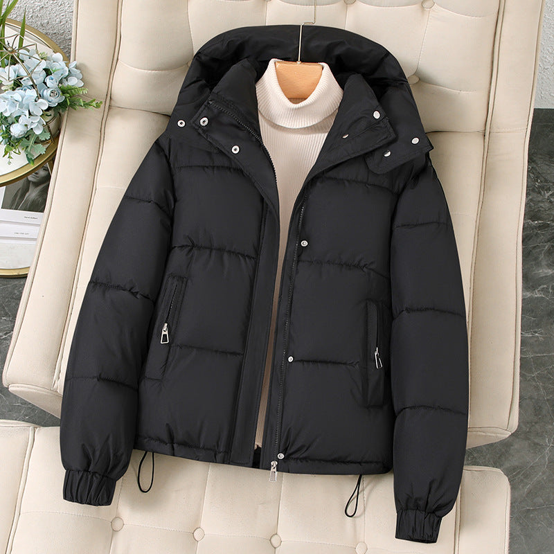 Women’s Thick Hooded Padded Winter Coat - Petite Sizes