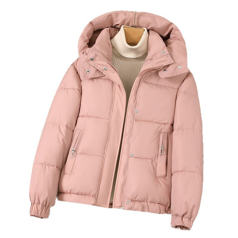 Women’s Thick Hooded Padded Winter Coat - Petite Sizes
