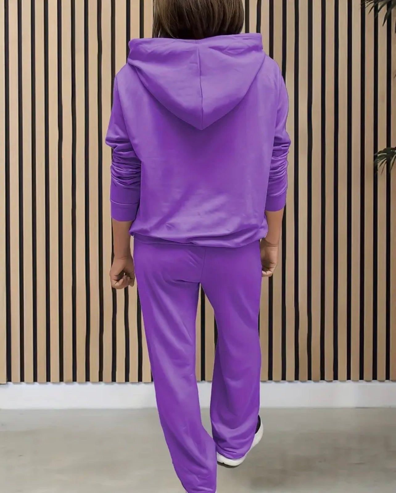 Casual Long Sleeve Hooded Sweatshirt Tracksuit