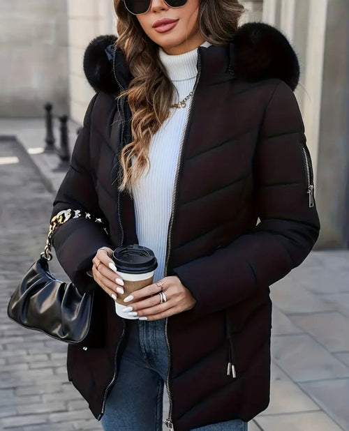 Durable Machine-Washable Elegant Winter Jacket for Women