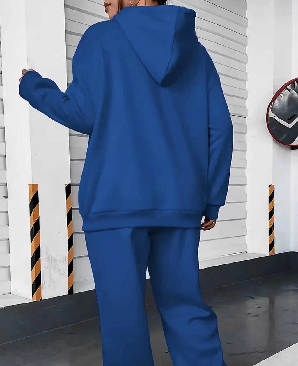 Women's Chic Paris-Inspired Hoodie & Jogger Set