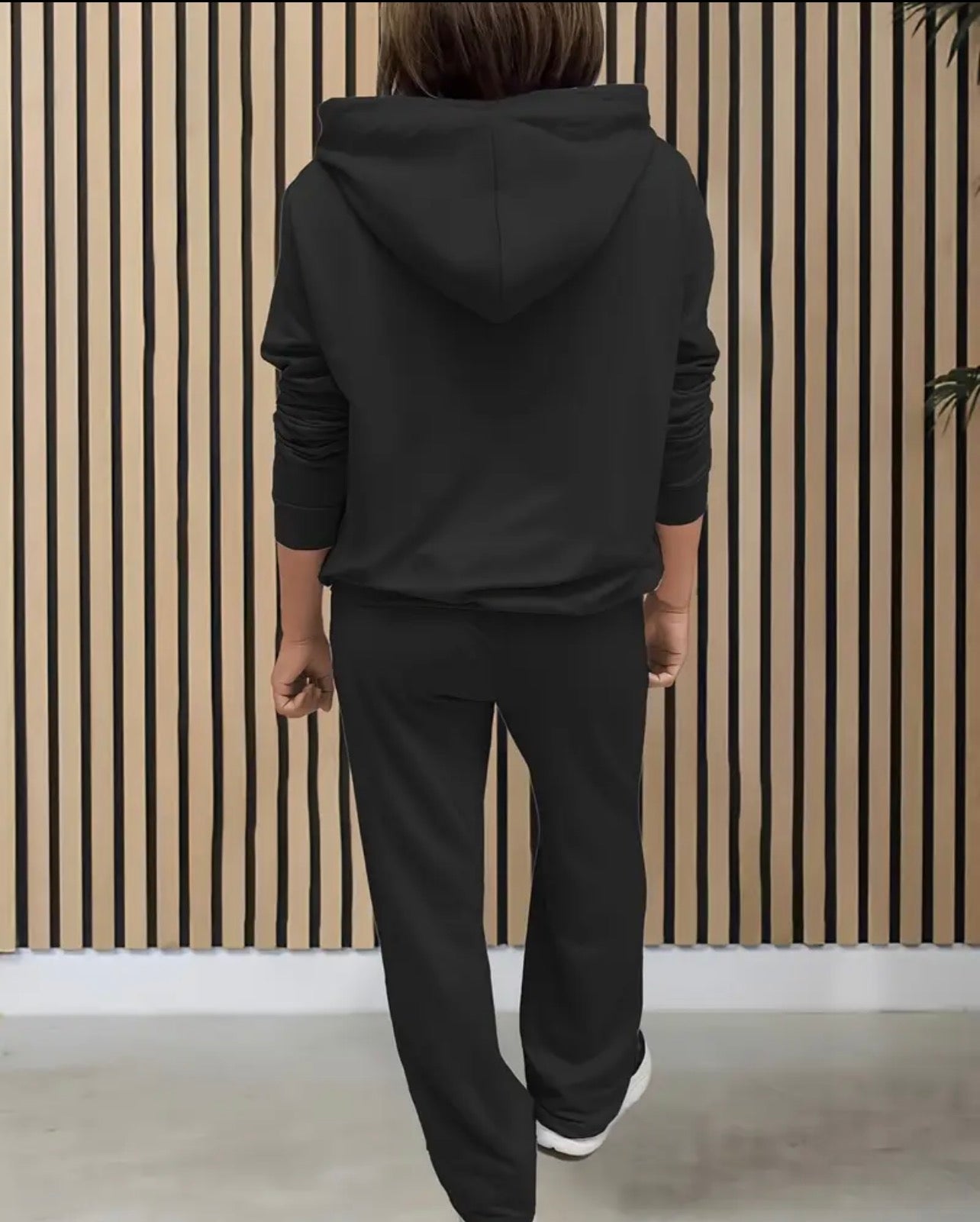 Casual Long Sleeve Hooded Sweatshirt Tracksuit