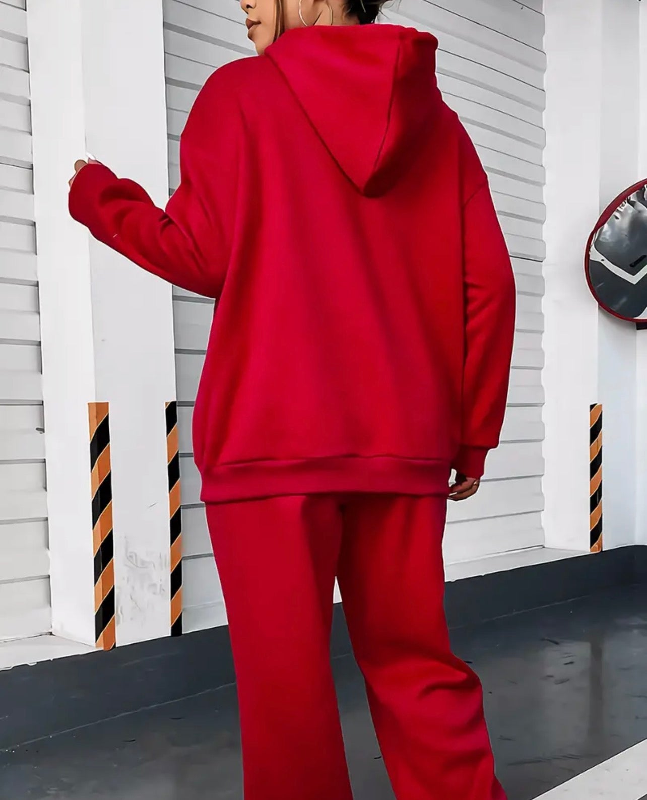 Women's Chic Paris-Inspired Hoodie & Jogger Set