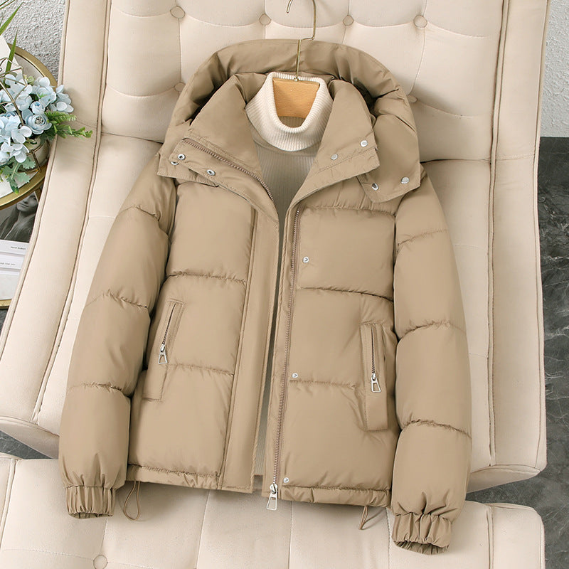 Women’s Thick Hooded Padded Winter Coat - Petite Sizes